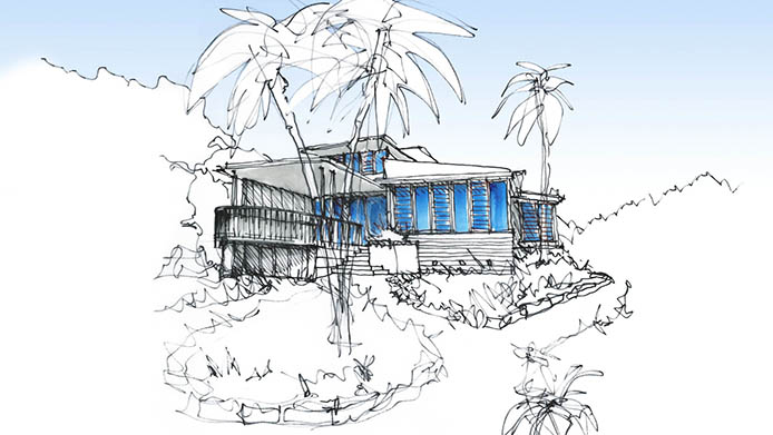 Mona Vale Residence - Drawing Perspective